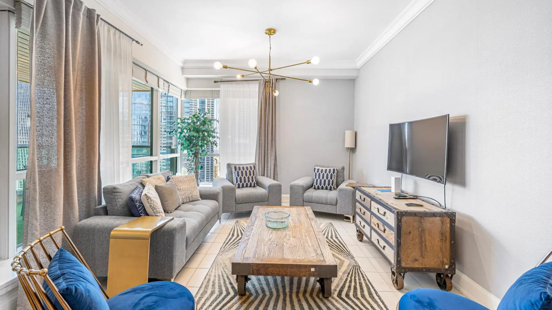 Beautiful 2Br Plus Study - Dubai Marina location
